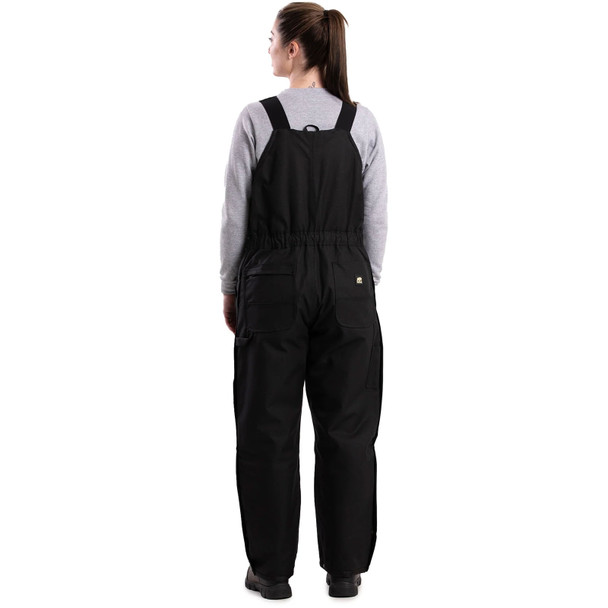 product variation BERNE Women's Icecap Black Insulated Bib Overall (WNB834BK) image