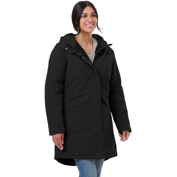 product variation Berne WHJ34 Black women's waterproof parka image