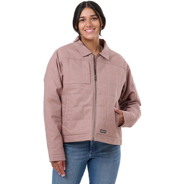 product variation BERNE Women's Quilted Gasoline Antler Jacket (WJ23ATL) image