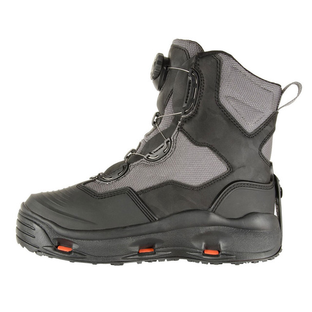 product variation Open Box (Damaged package): KORKERS Darkhorse w/ Felt & Kling-On Soles, Color: Black/Gunmetal, Size: 11 (FB4710-11) image