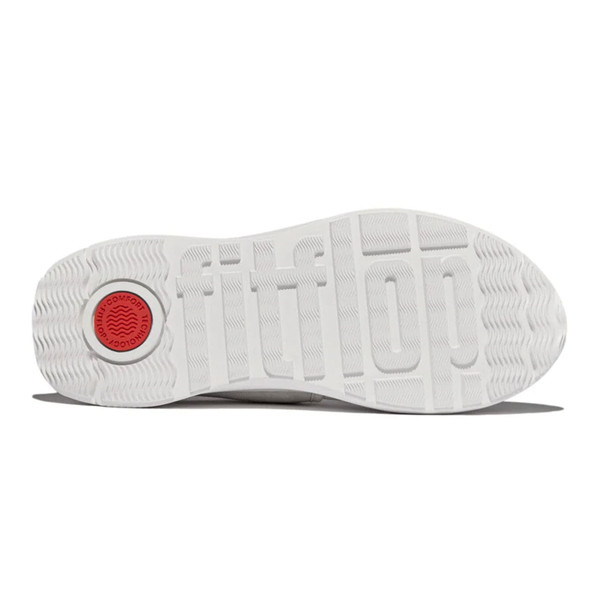 product variation Open Box (Damaged package): FITFLOP F-Mode Flow Crystal-Strap Quilted Mary Janes Shoes, Color: Urban White, Size: 9 (E21-194-070) image