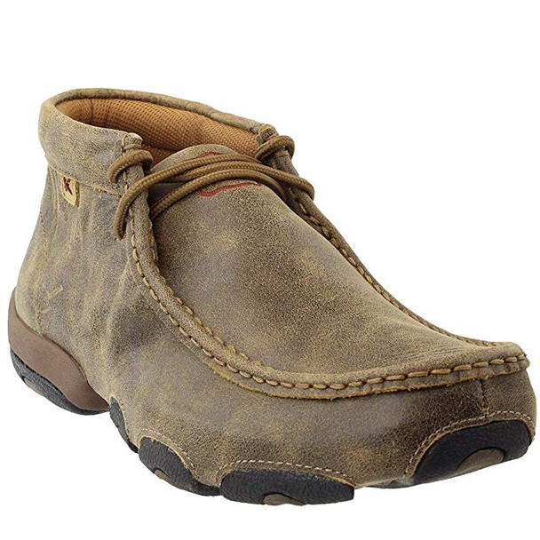 product variation Open Box (Damaged package): TWISTED X Men's Driving Moccasins, Color: Bomber/Bomber, Size: 12, Width: N (MDM0003-12-N0 image
