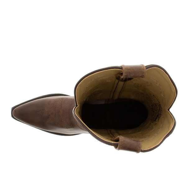 product variation Open Box (Damaged package): SMOKY MOUNTAIN BOOTS Women MADISON Western Boots, Color: Brown Distress, Size: 8.5, Width: M (6472-8.5M) image