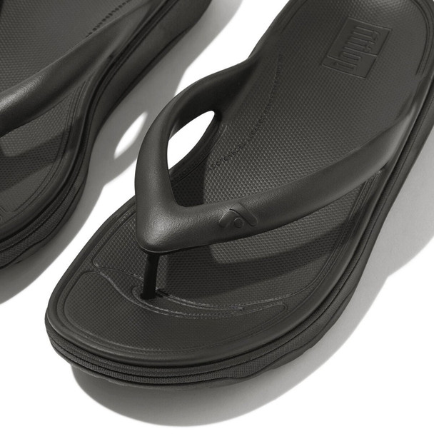 product variation Open Box (Damaged package): FITFLOP Relieff Recovery Toe-Post Sandals, Color: Black, Size: 8 (HF4-001-060) image