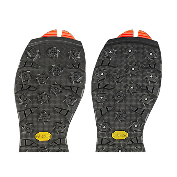 product variation Open Box (Damaged package): KORKERS Fishing Boot River Ops BOA w/ Vibram & Studded Vibram Soles, Color: Black/Cool Grey, Size: 10 (FB5425-10) image