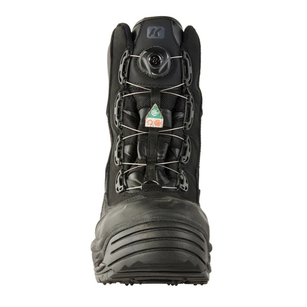 product variation Open Box (Damaged package): KORKERS Men IceJack Pro Safety w/ Ninety Degree Sole, Color: Black, Size: 8 (IB7709BK-08) image
