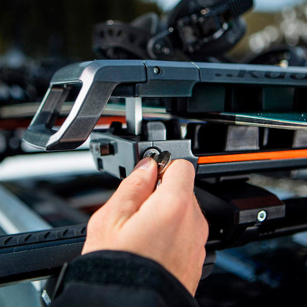 product variation Open Box (Damaged package): KUAT Grip 6 Ski Black/Orange Rack (GRR6G) image