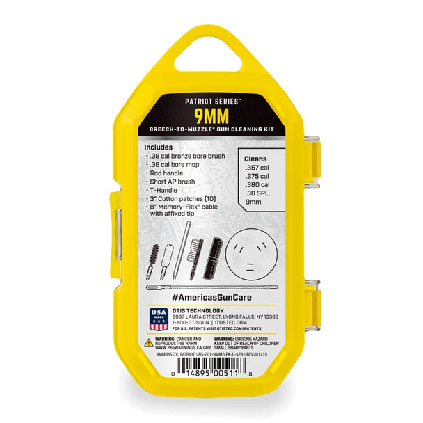 product variation OTIS Patriot Series Fits 9mm Pistol Cleaning Kit (FG-701-9MM) image