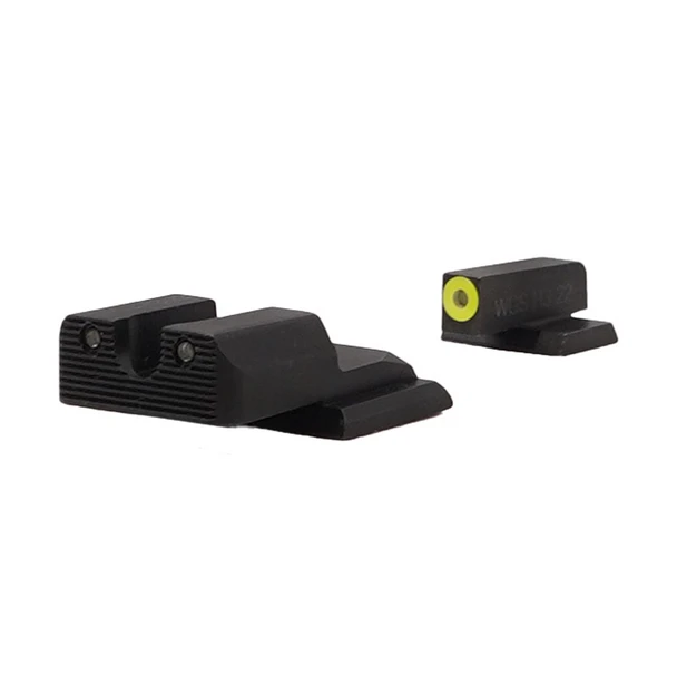 product variation WILLIAMS Triton Pro Series Yellow Front/Green Rear Night Sights for S&W M&P Shield and Shield Plus/M2.0 (636946) image