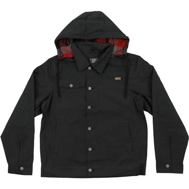 product variation BERNE Men's Lightweight Lined Insulated Black Jacket (J357BK) image