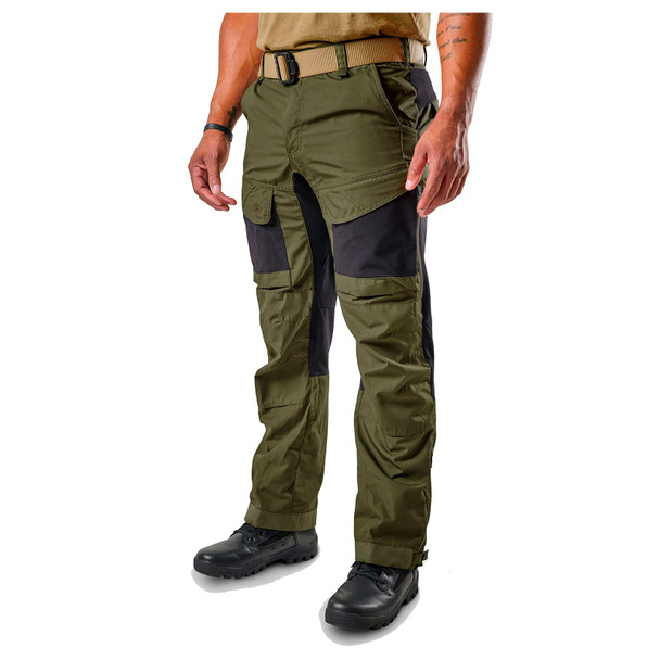 product variation Tru-Spec 24-7 Xpedition mens vented hiking pants in LE Green/Black image