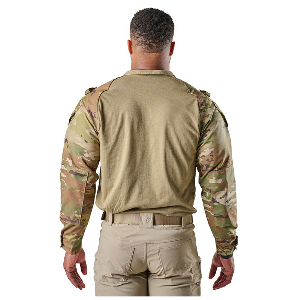 product variation TRU-SPEC  Men's Combat 1/4 Zip Scorpion OCP LS Shirt (1653) image