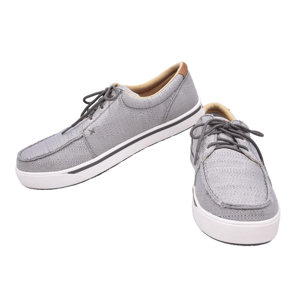 product variation Open Box (Great condition, limited use): TWISTED X Men's Work Kicks, Color: Light Grey, Size: 13, Width: M (MCAN003-M-13) image