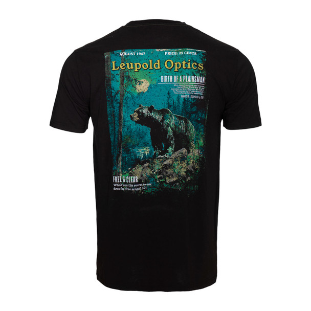 product variation LEUPOLD Magazine Tee Bear Black Short Sleeve Shirt (187814) image
