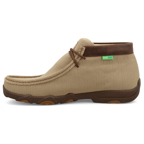 product variation TWISTED X Men's Chukka UltraLite X Driving Moc Khaki/Brown Casual Shoes (MDMU001) image