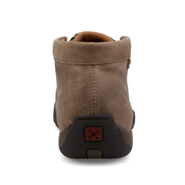 product variation TWISTED X Men's Chukka Driving Moc Taupe/Black Work Shoes (MDMNT07) image