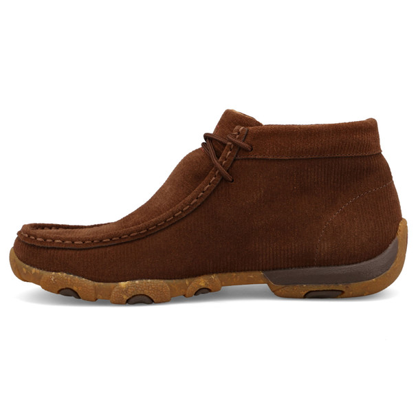 product variation TWISTED X Women's Chukka Driving Moc Mocha Casual Shoes (WDM0163) image