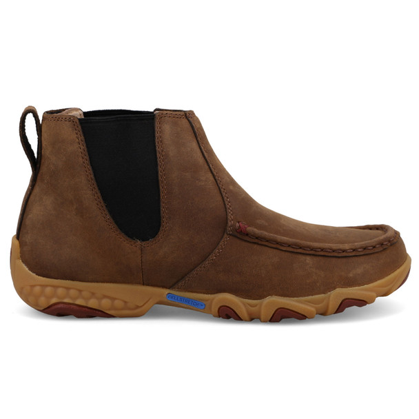 product variation TWISTED X Women's 4in Chelsea Driving Moc Peanut Casual Shoes (WDMX003) image