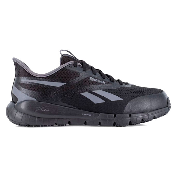 product variation REEBOK Men's Flex Trainer Work Elevated Ease On/Off Black/Gray Shoe (RB5121) image