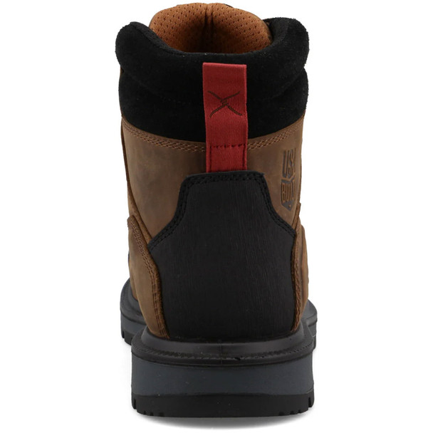 product variation TWISTED X Men's 6in Brown/Black Work Boot (MDANW01) image
