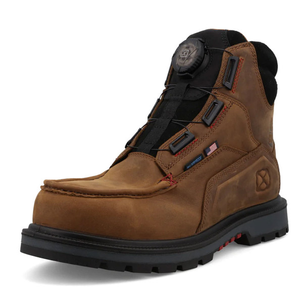 product variation TWISTED X 6in Quick Draw Work Brown/Black Boot (MDANW02) image