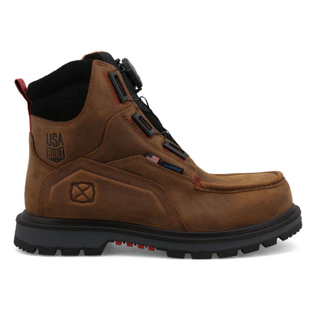 product variation TWISTED X 6in Quick Draw Work Brown/Black Boot (MDANW02) image