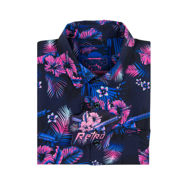 product variation RETRO RIFLE Men's Tropics V2 Button Down Shirt (17622931) image