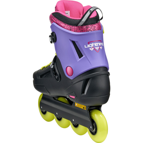 product variation ROLLERBLADE Men's Lightning TRS Black/Purple/Pink Inline Skates (86B0760170NZ11) image