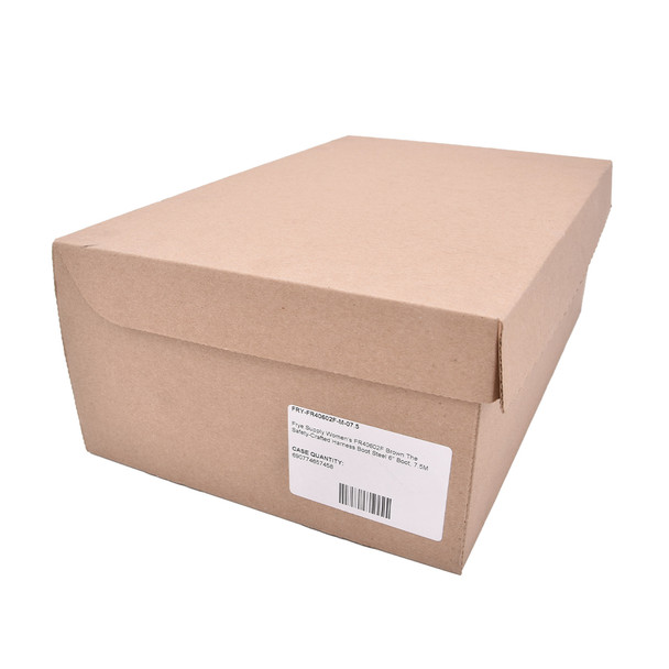 product variation Open Box (Great condition, limited use): Frye Supply Women's FR40602F Brown The Safety-Crafted Harness Boot Steel 6" Boot, 7.5M image