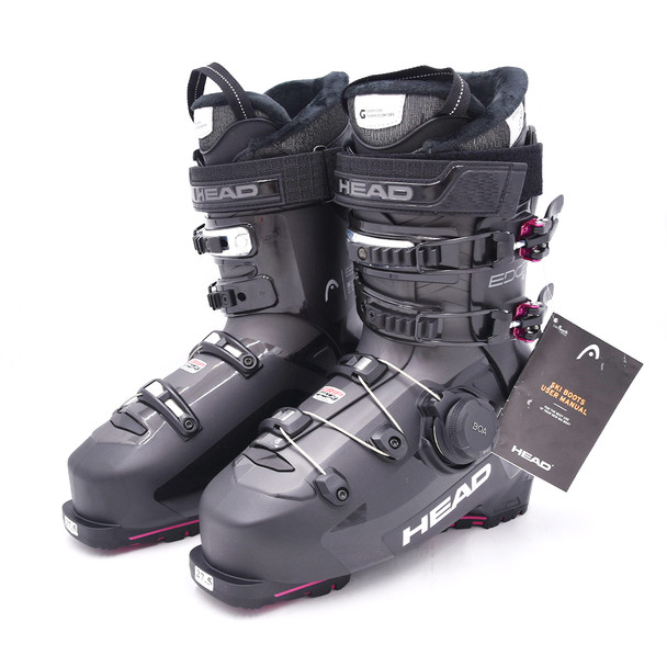 product variation Open Box (Great condition, limited use): HEAD EDGE 95 W HV GW BOA Women's Ski Boot, Color: Black/ Fuchsia, Size: 275 (605326-275) image