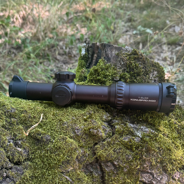 product variation KONUS KonusPro M30 1-6x24mm Illuminated Circle Dot Reticle Riflescope (7182) image