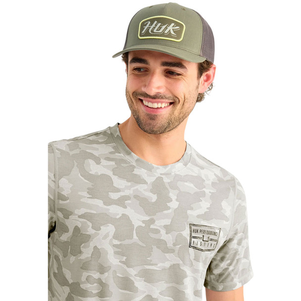 product variation HUK Men's Drift Printed Seagull Camo SS Crew Tee (H1200736-059) image