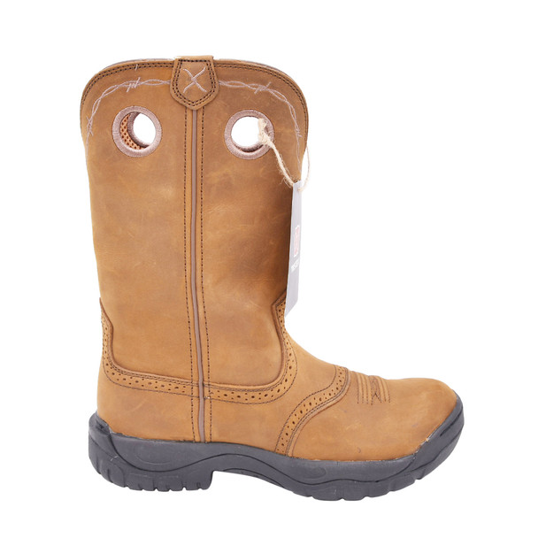product variation Open Box (Great condition, limited use): TWISTED X Men's All Around Boot, Color: Distressed Saddle, Size: 8.5, Width: M (MAB0001-8.5-M0 image