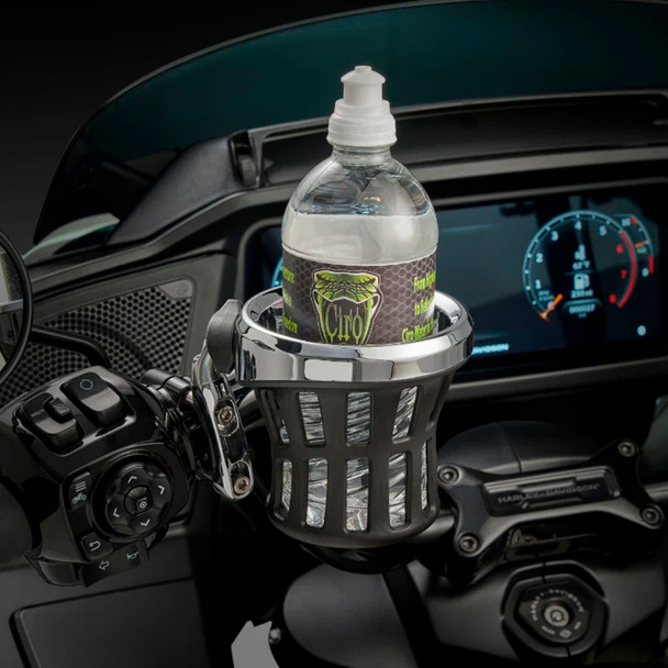 product variation CIRO GEN 2 Black Drink Holder w/ Black Perch Mount for Indian Pursuit (99528) image