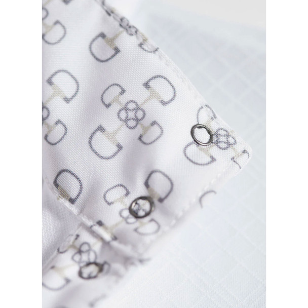 product variation KERRITS Women's Encore White/Bit Of Luck Long Sleeve Show Shirt (40413WHT/BITLUCK) image