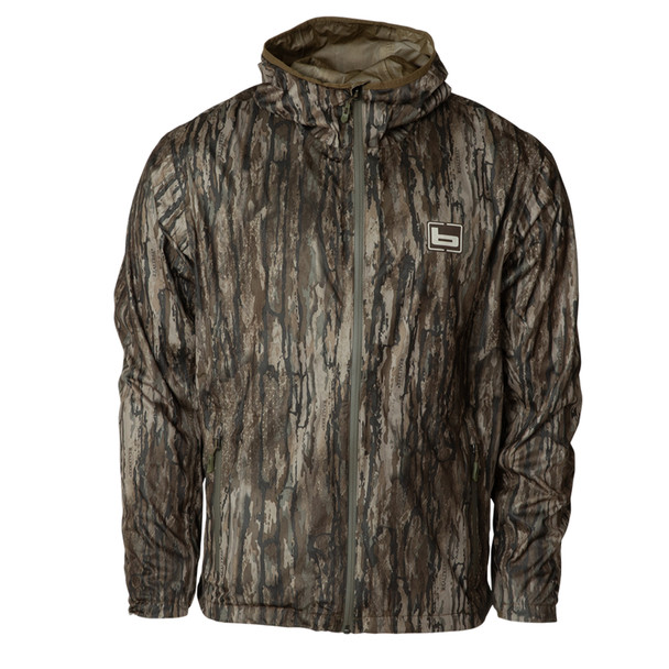 product variation Banded Mens RainRally packable waterproof rain jacket in Realtree Legacy camo image