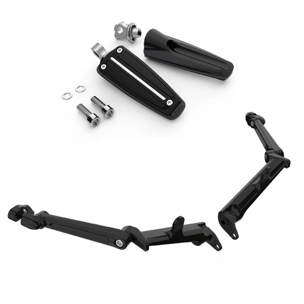 product variation Black Finish | Extended Length | w/ Rail Footpegs image