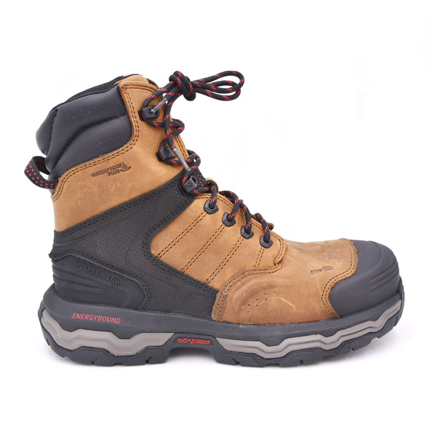 product variation Open Box (Great condition, limited use): WOLVERINE Alpha Infinity, Color: Dark Tan, Size: 9.5, Width: EW (W251105-9.5-EW) image