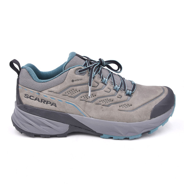 product variation Open Box (Great condition, limited use): SCARPA Men Rush 2 Pro Gtx, Color: Titanium/Ocean, Size: 43.5 (63133/200-TitOcn-43.5) image
