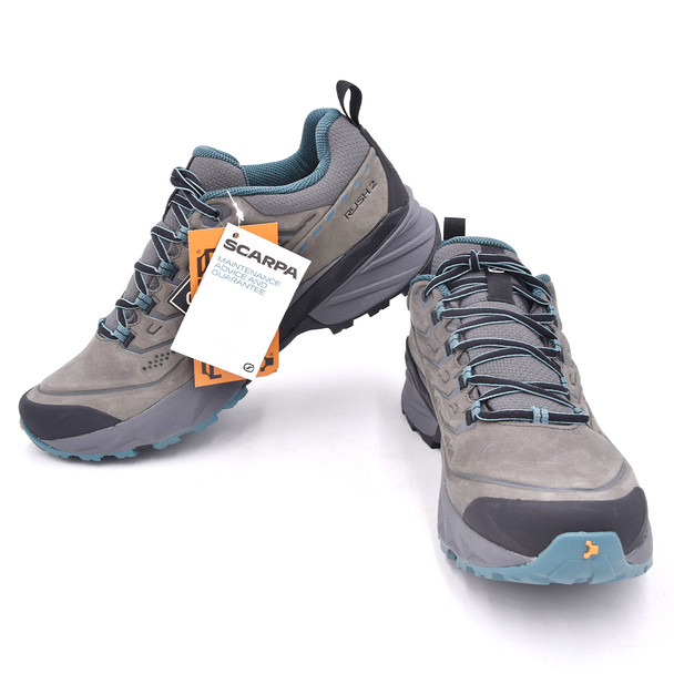 product variation Open Box (Great condition, limited use): SCARPA Men Rush 2 Pro Gtx, Color: Titanium/Ocean, Size: 44 (63133/200-TitOcn-44) image
