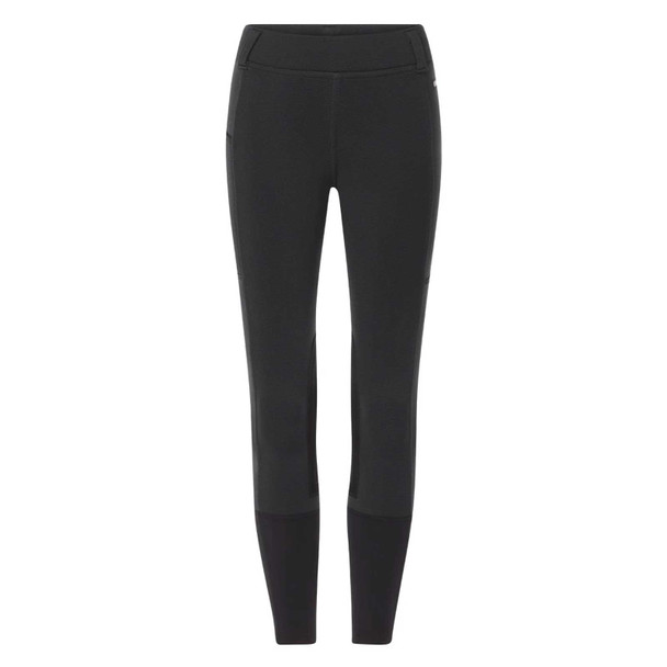 product variation KERRITS Kid's Sit Tight Wind Pro Knee Patch Black Riding Tights (60540BLK) image