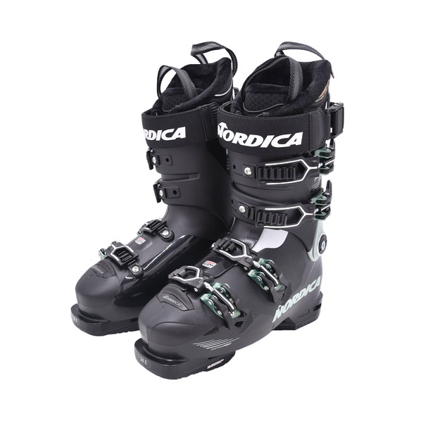 product variation Open Box (Great condition, limited use): NORDICA Womens Promachine 115 W Boots, Color: Black/Green/White, Size: 24.5 (050F46046R5-24.5) image