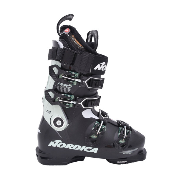 product variation Open Box (Great condition, limited use): NORDICA Womens Promachine 115 W Boots, Color: Black/Green/White, Size: 24.5 (050F46046R5-24.5) image