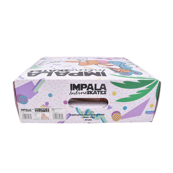 product variation Open Box (Great condition, limited use): IMPALA Lightspeed Inline Skate, Color: Apricot, Size: 10 (IMPINLINE1-APRICOT-10) image