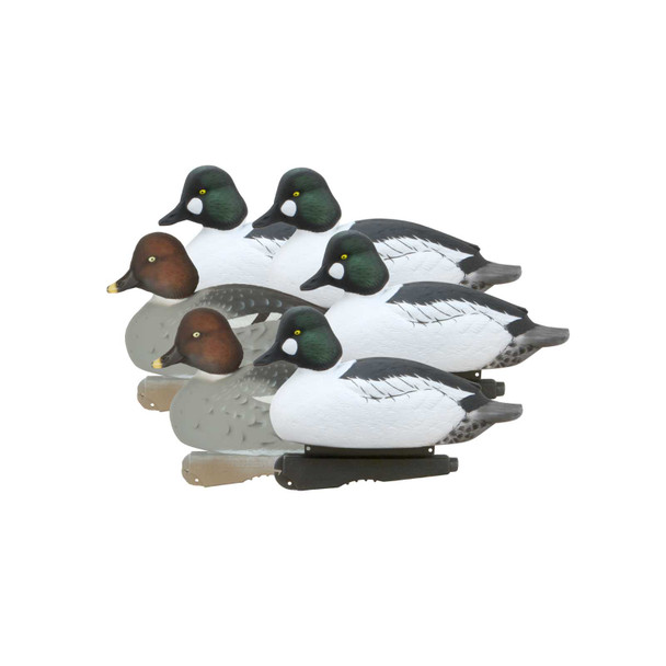product variation AVERY 6-Pack Hunter Series Over Size Foam Filled Goldeneye Duck Decoys (77164) image
