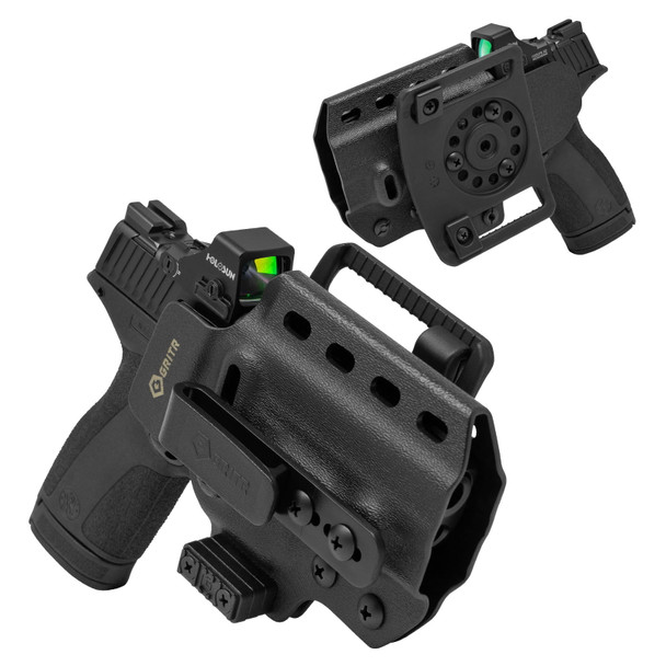 product variation GRITR OMNI IWB/OWB Ambidextrous Kydex Holster Fits Smith & Wesson M&P Shield X image