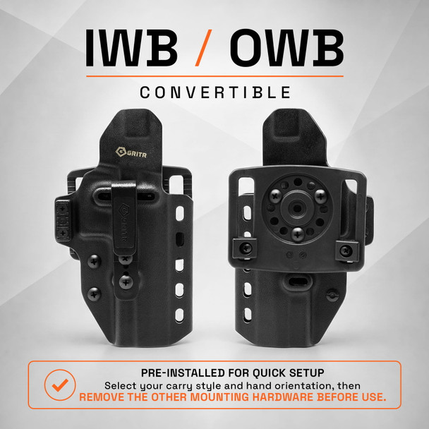 product variation GRITR OMNI IWB/OWB Ambidextrous Kydex Holster Fits Sig Sauer P211 GTO image