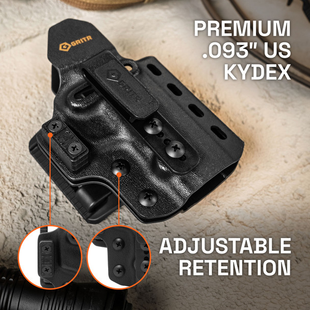 product variation GRITR OMNI IWB/OWB Ambidextrous Kydex Holster Fits Sig Sauer P365 LUXE image