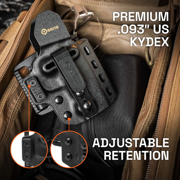 product variation GRITR OMNI IWB/OWB Ambidextrous Kydex Holster Fits Springfield Armory Hellcat/RDP image