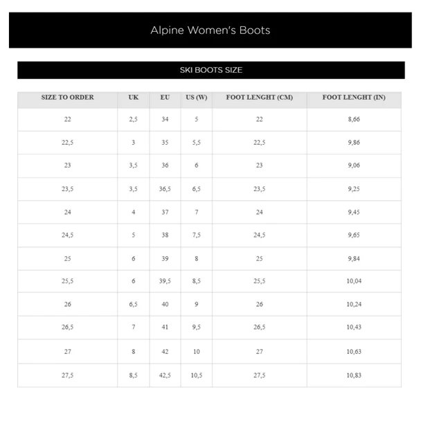 product variation ROSSIGNOL Women's Pure 85 Pro GW Black Ski Boots (RBP2300) image